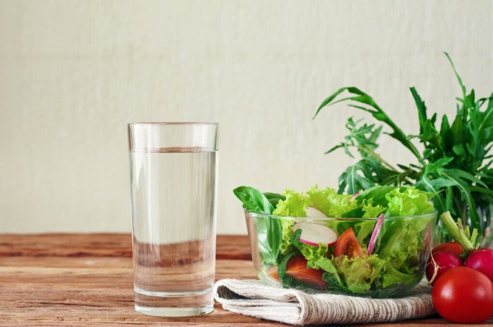 вода перед едой-суть  диеты для ленивых